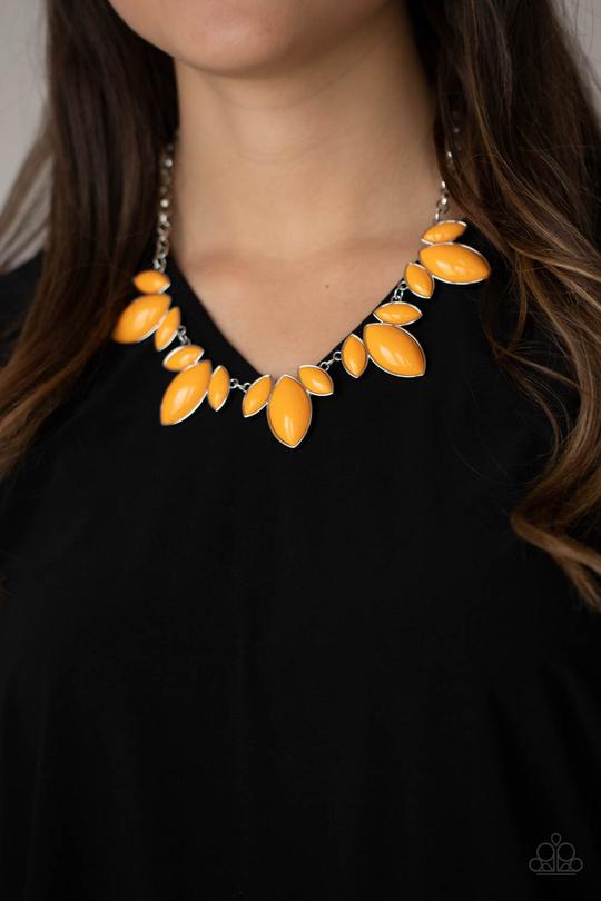 Viva La Vacation - Orange Necklace