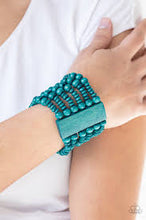 Load image into Gallery viewer, Don&#39;t Stop BELIZE-ing Blue Bracelet
