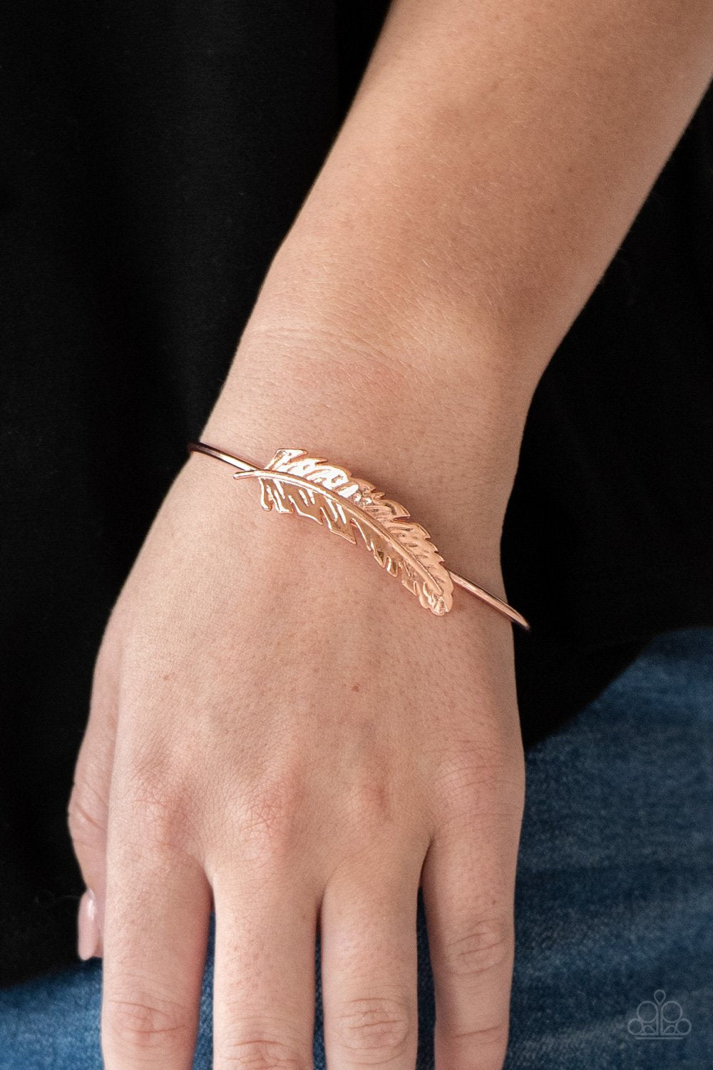 How Do You Like This FEATHER Copper Bracelet