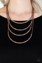 Load image into Gallery viewer, It Will Be Over MOON Copper Necklace
