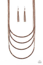 Load image into Gallery viewer, It Will Be Over MOON Copper Necklace
