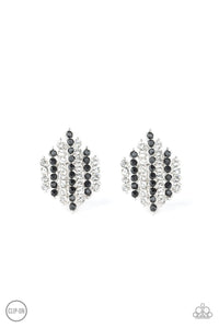 Rebel Rapture Black Clip-On Earring